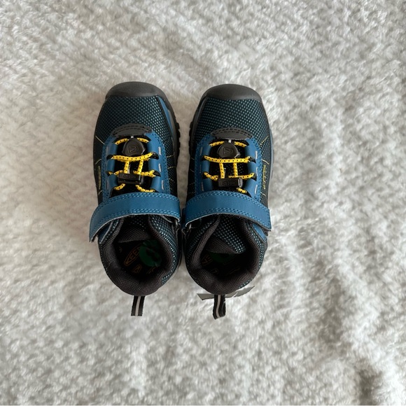 Keen Targhee Sport Mykonos Blue/Keen Yellow Sneakers size 8 Toddler - Picture 1 of 6
